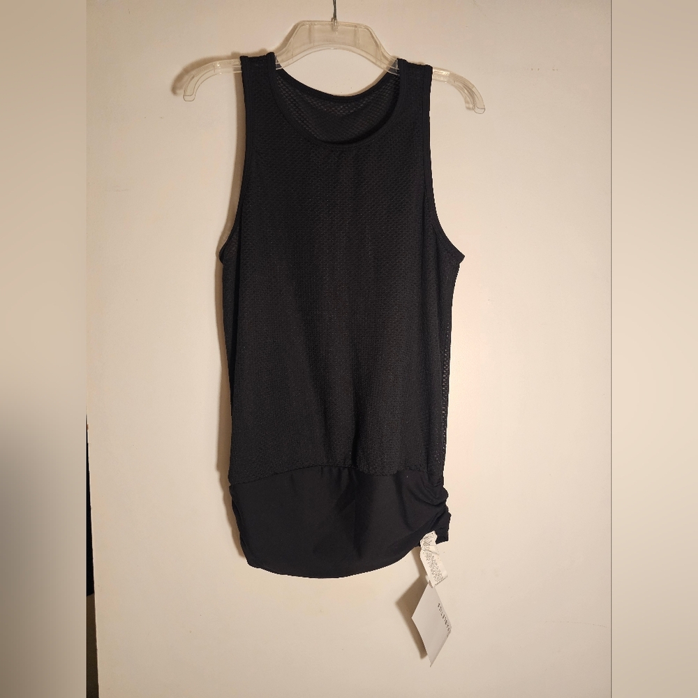 Suzanne Tank Black Sleeveless Women's